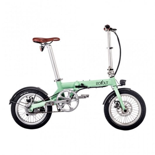 Eovolt City 4speed Bicicleta Eléctrica Plegable Verde