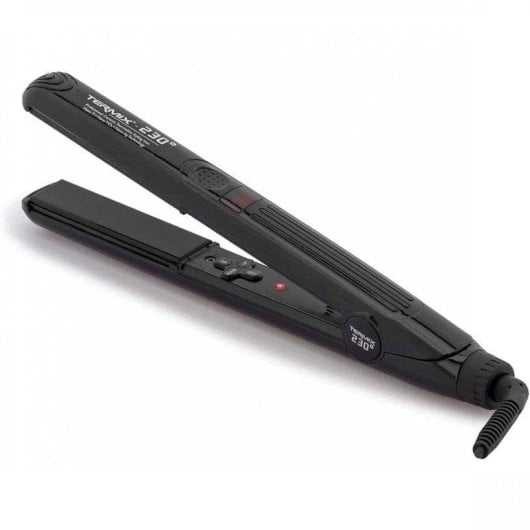 Piastra per Capelli Ceramica Tormalina Termix Styling 230º Black Edition Ionica Spegnimento Automatico Nero