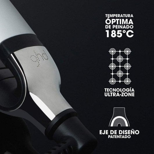 Prancha de Cabelo Profissional ghd Platinum+ 185ºC Desligamento Automático Branca