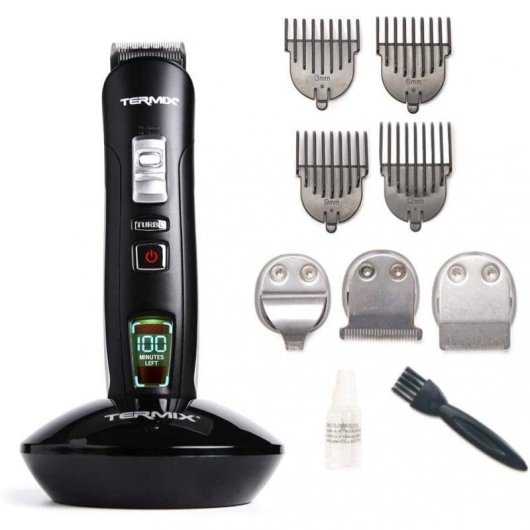 Tondeuse Professionnelle Termix Styling Cut Sans Fil 100min 3 Longueurs Écran LCD