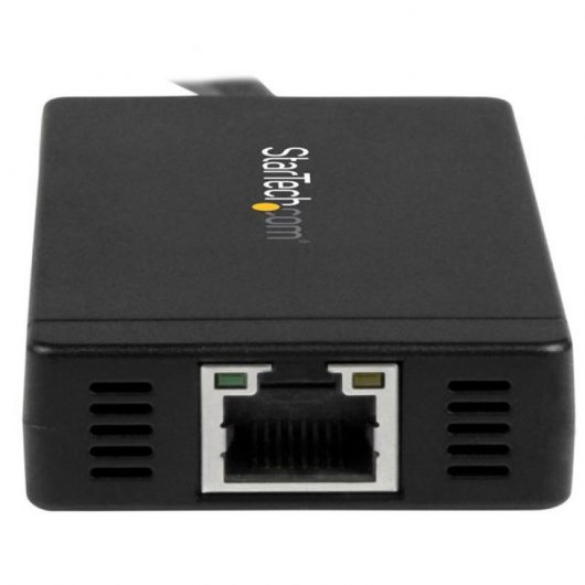 StarTech.com Hub USB-C à 3 ports avec Gigabit Ethernet - USB-C vers 3x USB-A - USB 3.0 - 5Gbps - Adaptateur d'alimentation inclus