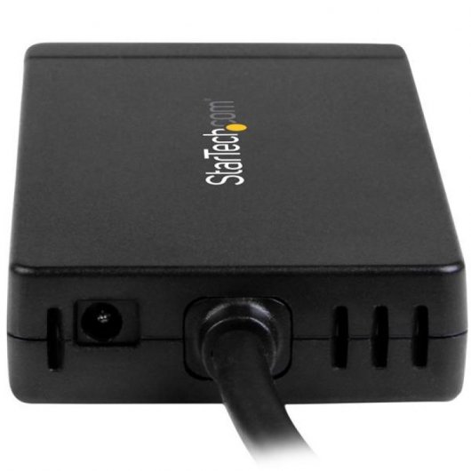StarTech.com Hub USB-C à 3 ports avec Gigabit Ethernet - USB-C vers 3x USB-A - USB 3.0 - 5Gbps - Adaptateur d'alimentation inclus