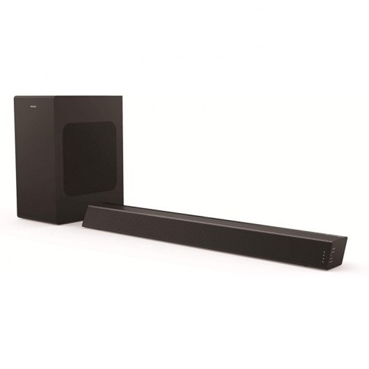 Philips B7305/10 Barra de Sonido 2.1 Bluetooth con Subwoofer 300W