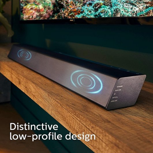 Philips B7305/10 Barra de Sonido 2.1 Bluetooth con Subwoofer 300W