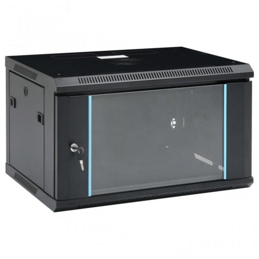 VidaXL Rack-Schrank 19" 6HE 600x450x375mm