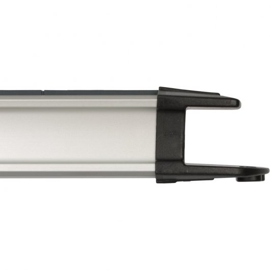 Brennenstuhl Premium-Alu-Line Regleta de Enchufes con 6 Tomas de Corriente 3m Plateado/Negro