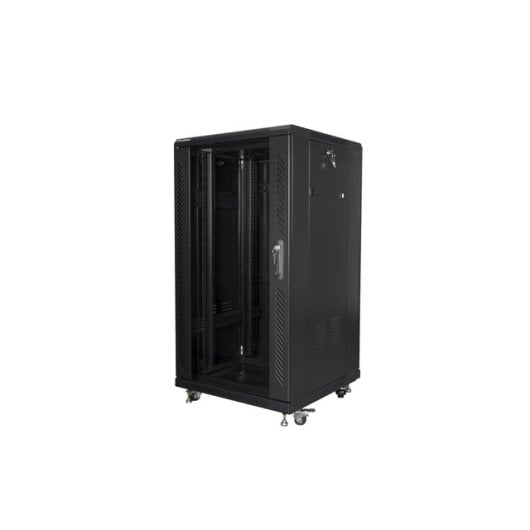 Schrank Lanberg FF01-6622-12B 22U 800kg Schwarz IP20 Schrank Lanberg FF01-6622-12B 22U 800kg Schwarz IP20