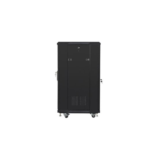 Schrank Lanberg FF01-6622-12B 22U 800kg Schwarz IP20 Schrank Lanberg FF01-6622-12B 22U 800kg Schwarz IP20