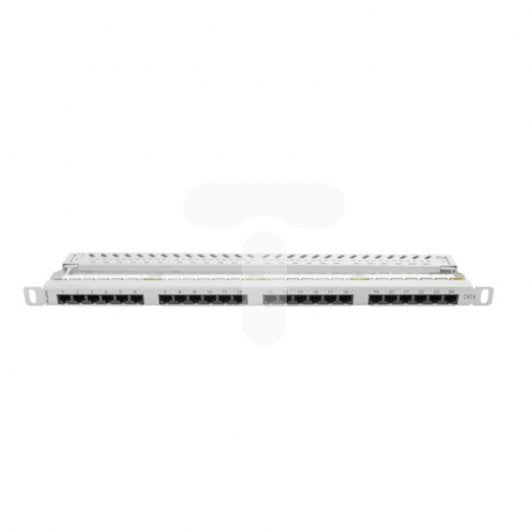 Lanberg PPU6-0024-S Panel de Parcheo 24 Puertos CAT.6 UTP 0.5U 19"