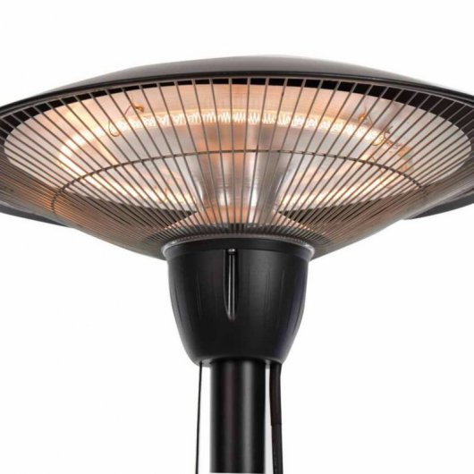 Sunred Barcelona Estufa de Pie Halógena 1500W Negra