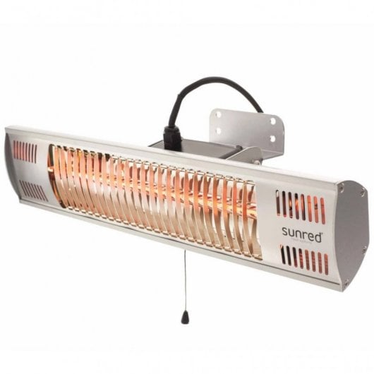 Sunred Vigo Estufa de Pared 1500W Plata
