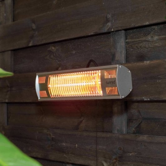Sunred Vigo Estufa de Pared 1500W Plata