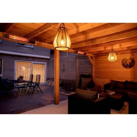 Sunred Royal Diamond Dark Estufa de Pared  2500W Negra