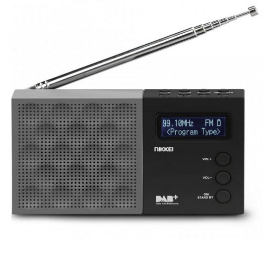 Nikkei NDB40BK Radio DAB+ Portátil