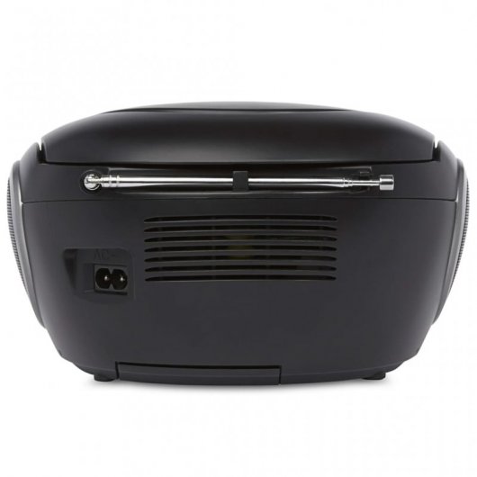 Nikkei NPRC56BK Reproductor CD/MP3 con Radio FM/USB Negro