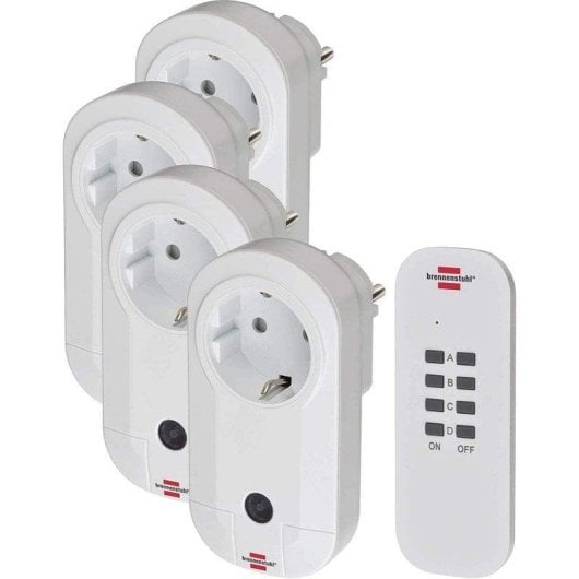 Prise intelligente Brennenstuhl RC CE1 4001 Télécommande Radio Blocage enfants