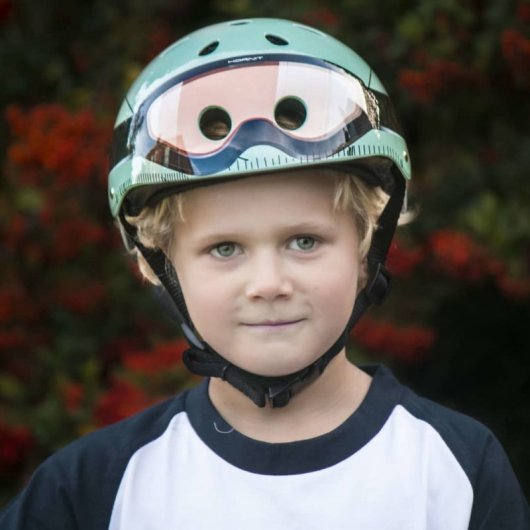 Mini Hornit Lids Military Casco de Bicicleta para Niños M