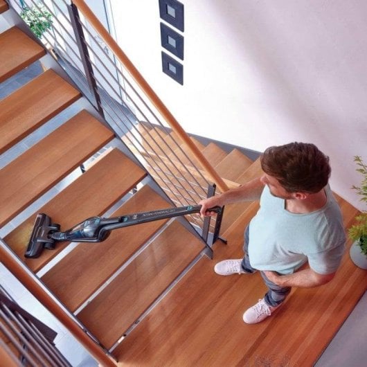 Aspirateur sans Fil Leifheit Rotaro PowerVac 100W 40min Filtre HEPA 250ml Accessoires