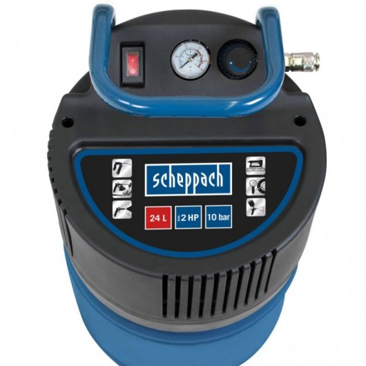 Scheppach HC24V Compresor Vertical 24L 1500W