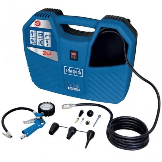 Scheppach Air Force2 Set Compresor Portátil 1100W