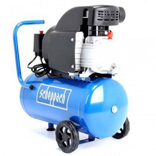 Scheppach HC26 Compresor Horizontal 24L 1500W