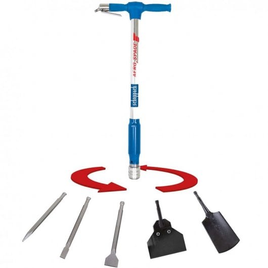 Scheppach Aero2 Spade 5-in-1 pneumatisches Multitool 6,3 Bar