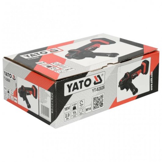 Yato Amoladora Angular a Batería 18V