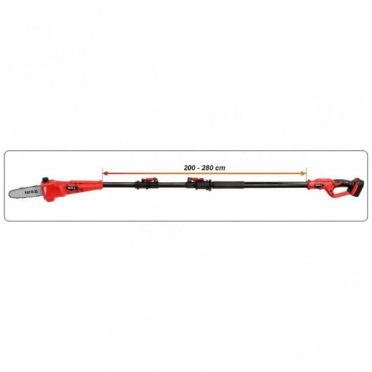 Yato Motosierra Telescópica con Batería 2.0Ah 18V