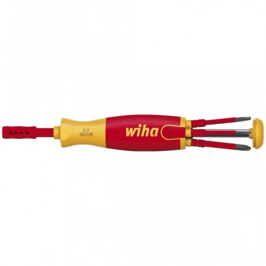 Wiha Schraubendreher mit Ladegerät Liftup Electric 6 Spitzen