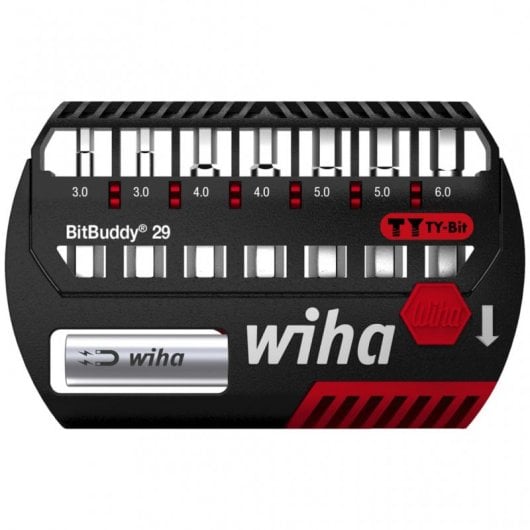 Wiha Bitbuddy Jeu d'embouts hexagonaux Ty 29 mm 9 pièces