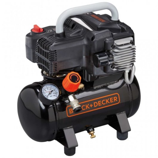 Compresseur horizontal Black & Decker 6L 1100W
