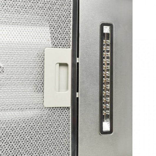 VidaXL Campana Decorativa 90cm D Acero Inoxidable/Cristal Templado