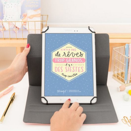 Custodia Génial Mr Wonderful Moments per Tablet 9.7-10.2"