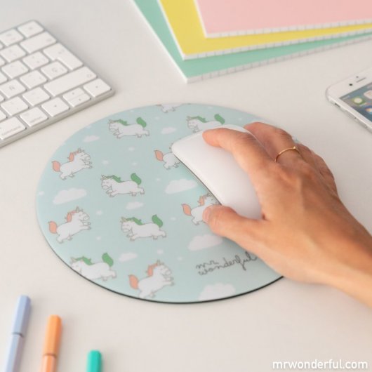 Tappetino per mouse Mr Wonderful Mini Unicorno
