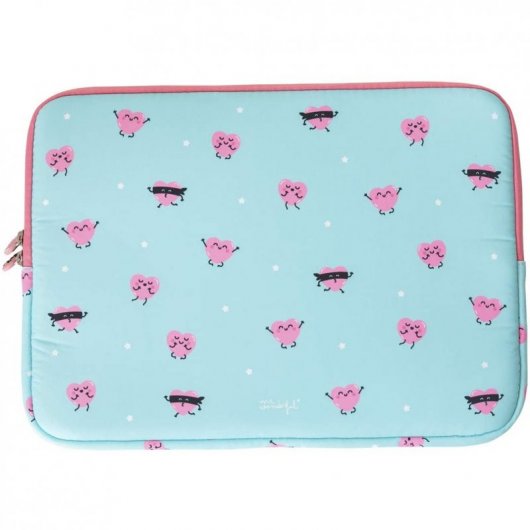 Mr Wonderful Funda para Portátil hasta 13.3" Corazones