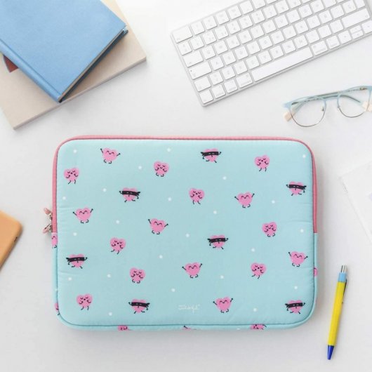 Mr Wonderful Funda para Portátil hasta 13.3" Corazones