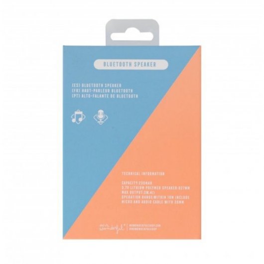 Mr Wonderful Coração Coluna Bluetooth