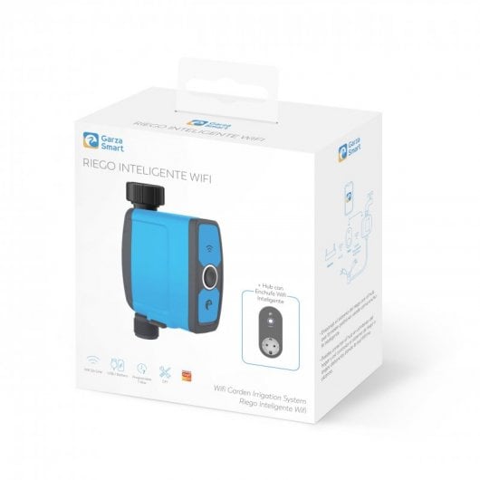 Garza Programador de Riego Wifi con Enchufe Inteligente
