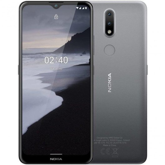 Nokia 2.4 4G 2GB 32GB 6.5" Gris Carbón