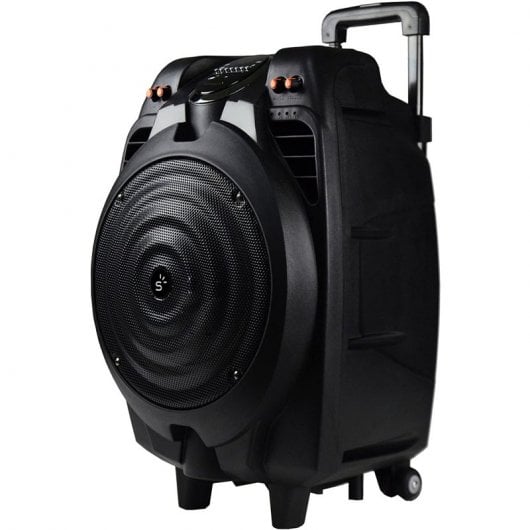 Sunstech MASSIVE-S10 Altavoz Karaoke Bluetooth 50W Negro