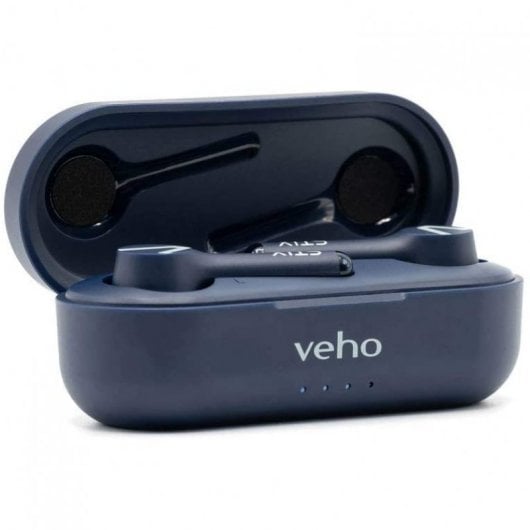 Casque sans fil Veho Stix True Wireless bleu marine