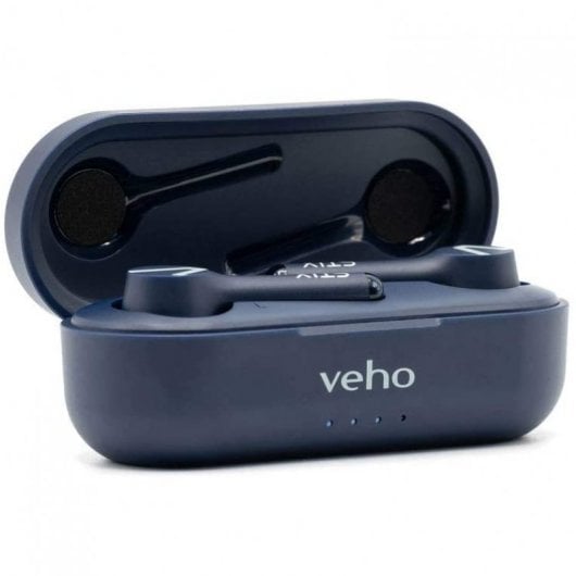 Cuffie wireless Veho Stix True Wireless Blu navy