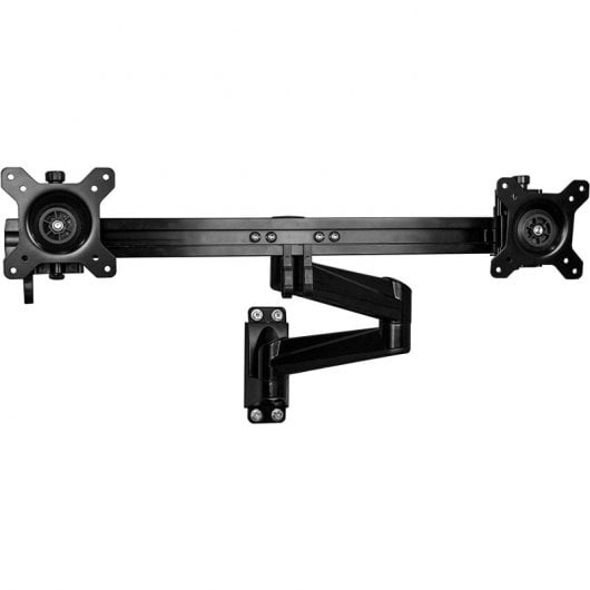 StarTech.com ARMDUALWALL Flachbildschirm-Tischhalterung 61 cm (24") Wand Schwarz