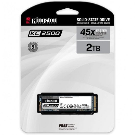 SSD Kingston KC2500 2 To NVMe PCIe M.2