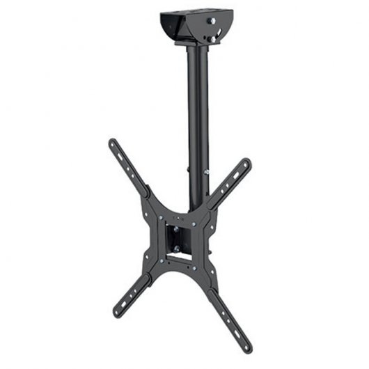 TM Electron Soporte de Techo Inclinable/Giratorio para TV 26"/55" VESA 400×400 Max 30Kg
