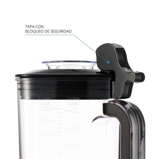 TM Electron Tritan Glass Blender 1600W Noir