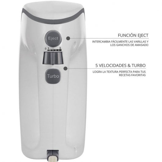 Mélangeur pétrin TM Electron 450W blanc