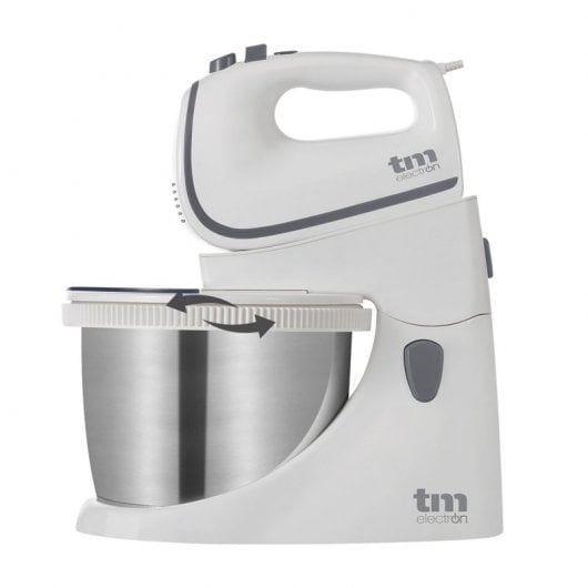TM Electron Batidora Amasadora 450W Acero Inoxidable