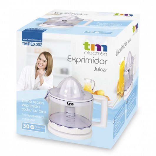 TM Electron Exprimidor Eléctrico 30W Blanco