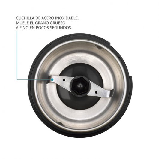 TM Electron Molinillo de Café 180W Acero Inoxidable